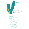 Xocoon Stimulateur de clitoris et point G Eternal 15cm Turquoise